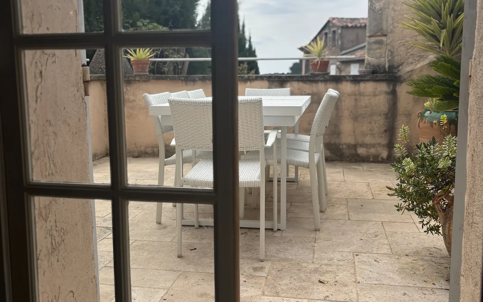 Privat terrasse til lange, lune aftener
